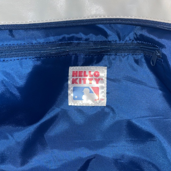 Hello Kitty White and Red Dodgers Tote Bag MLB - Picture 11 of 13